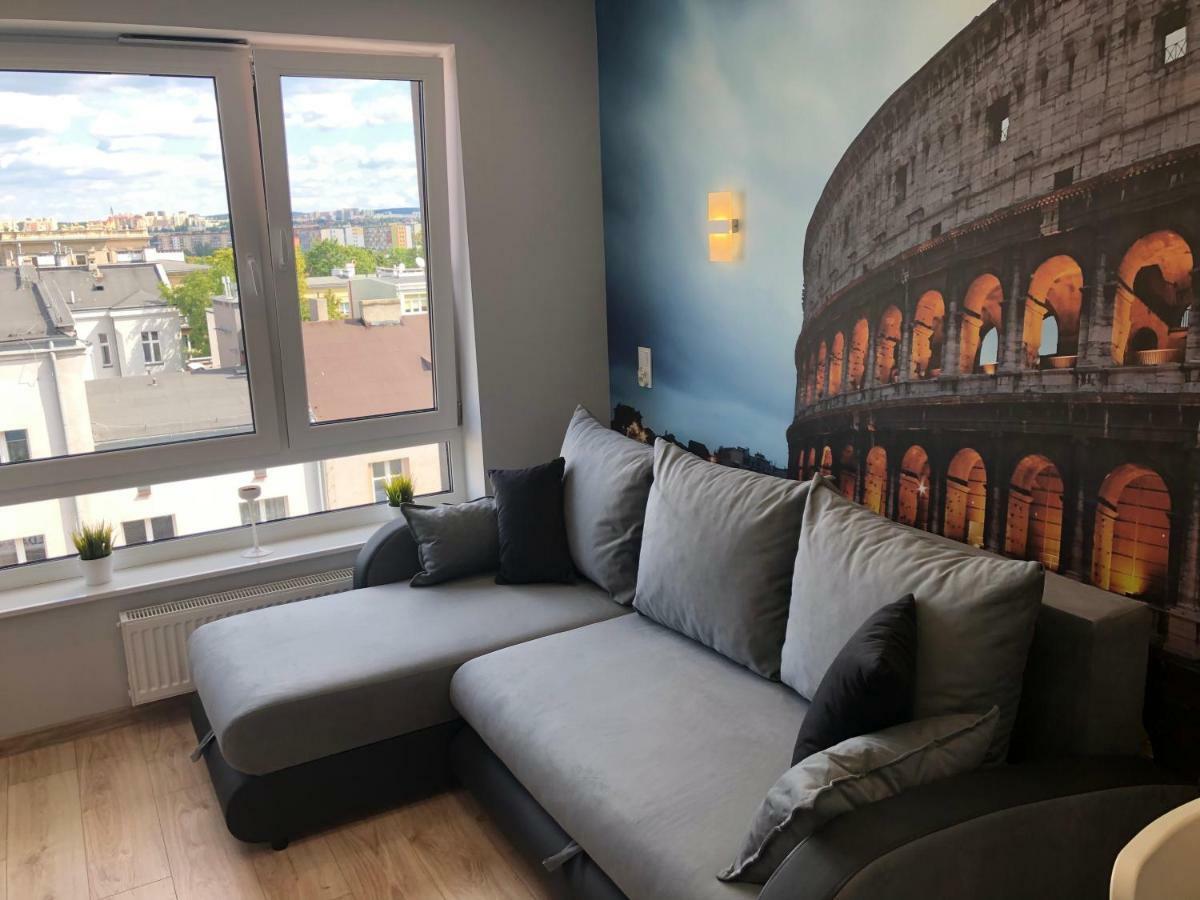 Klimatyzowany Apartament Roma Z Garazem Podziemnym Kielce Luaran gambar